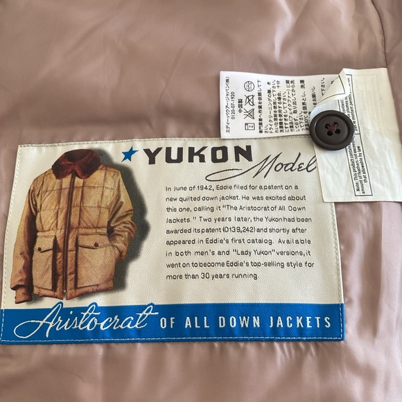 Eddie Bauer Vest Yukon Model Women`s 550 Fill Power Goose Down Puffer Zip M - Picture 10 of 12